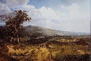 Theodore Fourmois Landscape in the Ardennes Sweden oil painting artist